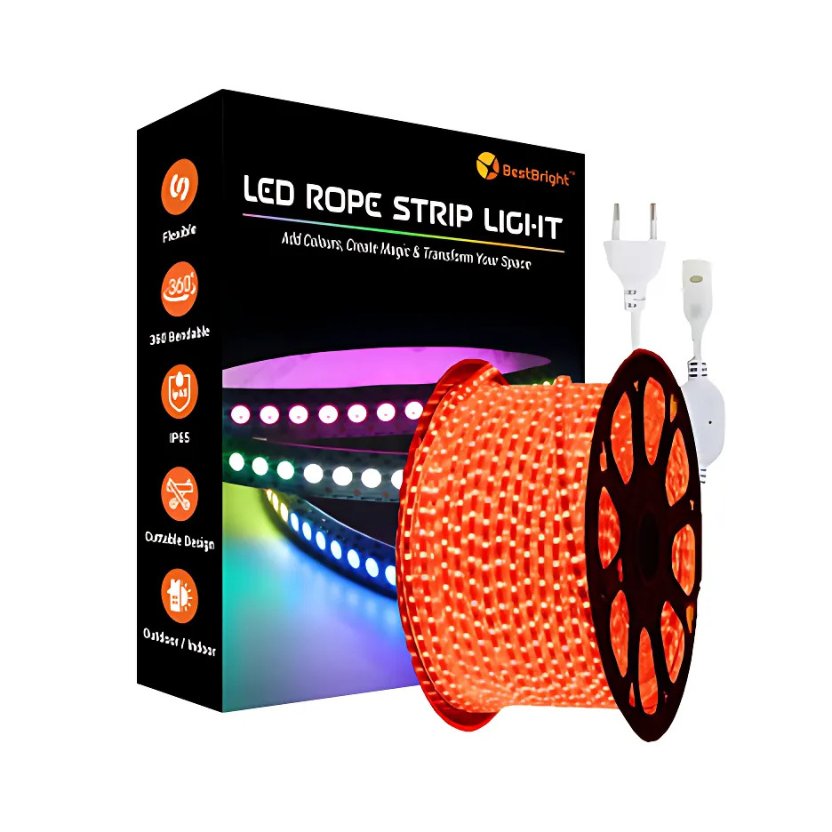 5m Red LED Rope Light – 266 LEDs